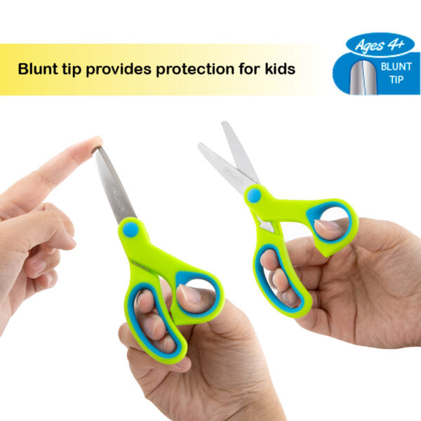 5" Child Safety Scissors - Blunt Tip - Individually Packaged